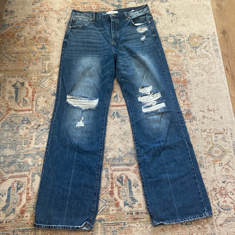 Kancan Wide Leg Jeans